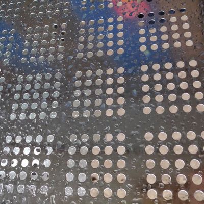 Powder Coated Aluminum Stainless Steel Perforated Sheet For Architectural Facade