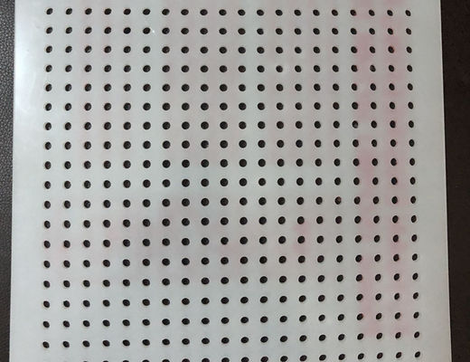 Polypropylene Perforated Sheet Round Hole Punching Plate UV Resistant