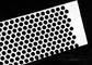 PVC Perforated Plastic Mesh Sheet Round Hole 1000*2000mm 1220*2440mm