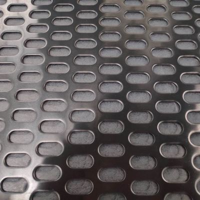 Powder Coating Aluminum Perforated Metal Panels For Decoration