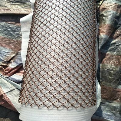 Outdoor Customized Metal Steel Mesh Water Curtain New Design Landscape Water Curtain