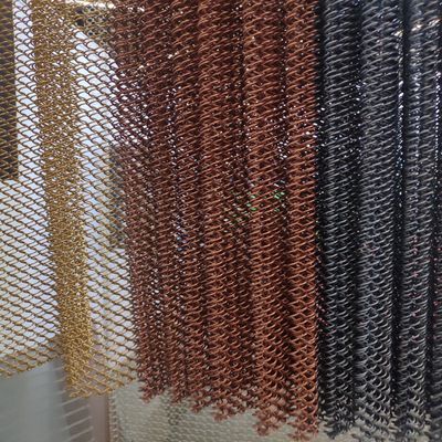 Eco-friendly Stainless Steel 304 Chain Link Curtain For Outdoor Rain Curtain Water Features