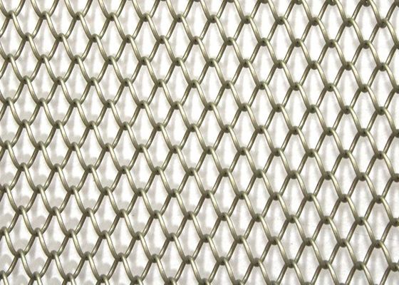 Eco-friendly Stainless Steel 304 Chain Link Curtain For Outdoor Rain Curtain Water Features