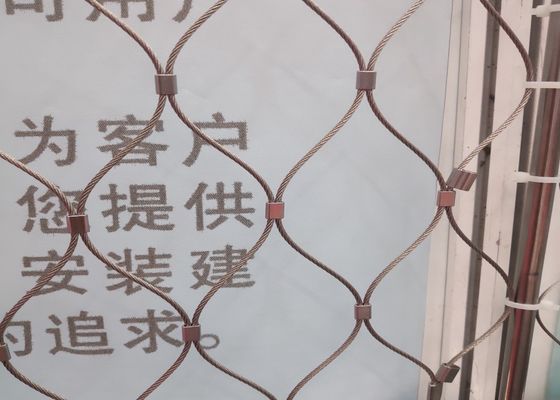 304 316 Stainless Steel Rope Mesh for Bridge Railings