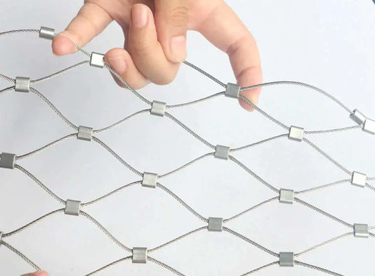 Stainless Steel 304/316 Rope Mesh Balustrade 7x19 2.5mm