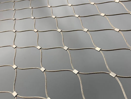 316 Stainless Steel Cable Mesh Netting 1mm-3mm Wire Diameter