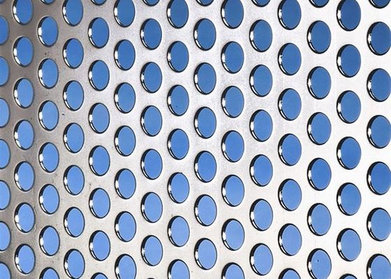 Customized Design Stainless Steel Round Hole Hexagonal Hole Perforated Sheet For Speaker Box