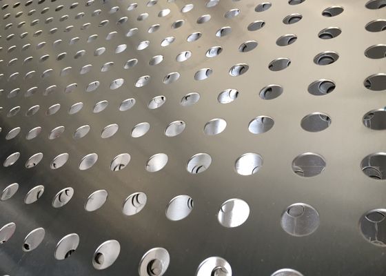 4*8ft Stainless Steel Straight Round Hole Pattern Perforated Sheet