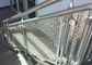 30%-60% Open area Architectural Metal Mesh 0.5mm-4.0mm Wire Mesh Stair Railing