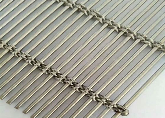 Powder Coated Stainless Steel Decorative Wire Mesh Curtain