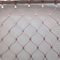Decorative Diamond Hole Ferrule Stainless Steel Rope Net Zoo Fence Flexible Mesh