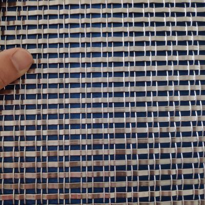 Stainless Steel Decorative 1mm Architectural Metal Mesh Screen Woven Wire Mesh