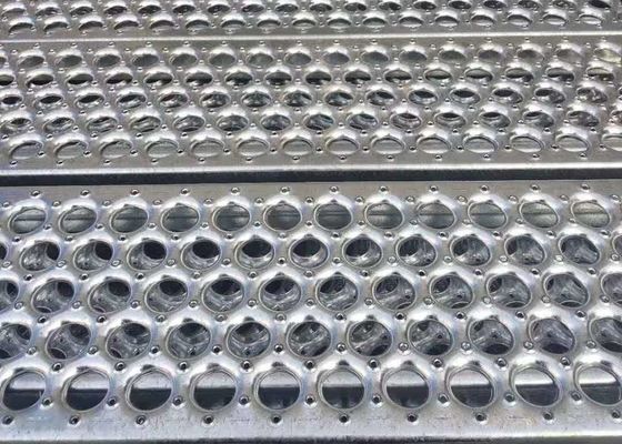 Aluminum Anti Slip Solar Rooftop Walkway Grating 3.0mm 3.5mm