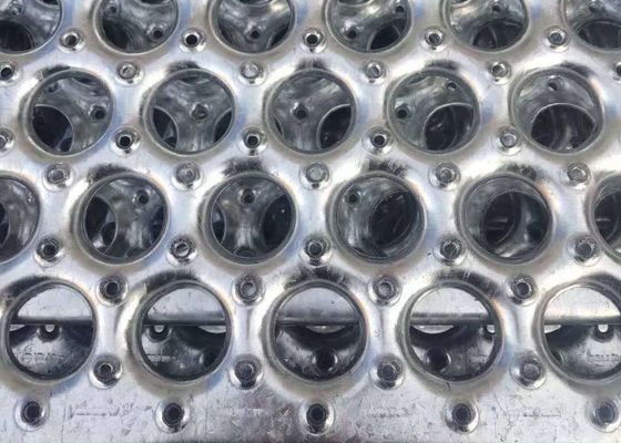 Aluminum Anti Slip Solar Rooftop Walkway Grating 3.0mm 3.5mm