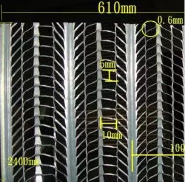 Galvanized Steel Expanded Metal Lath with Corrosion-resistant and Fire-resistant Properties for Interior Walls