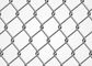 Diamond 8Ft 9 Gauge Chain Link Fence PVC Coated For Sports Playground