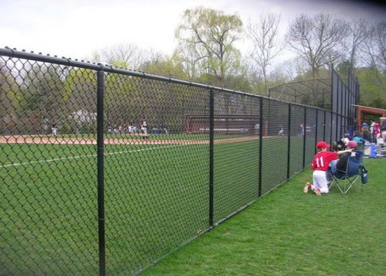 6ft Galvanized PVC Coated Chain Link Fence ASTM E2016 ISO9001