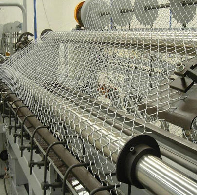 PVC Coated Black Galvanized Chain Link Fence for Sports Fields