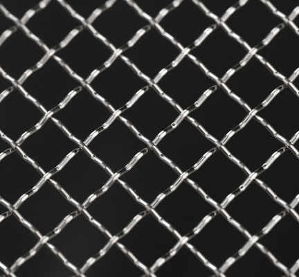 Architectural Stainless Steel 1mm 2mm Crimped Woven Wire Mesh for Railing Crimped Mesh Fencing