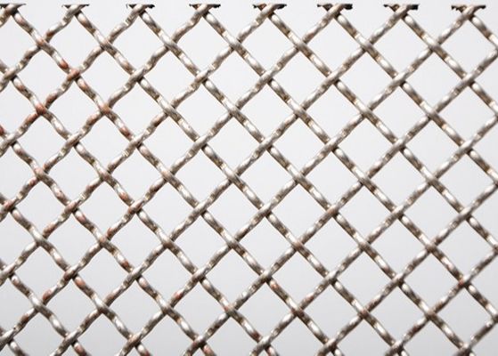 SUS 304 Stainless Steel Crimped Woven Wire Mesh for Vibrating Screen