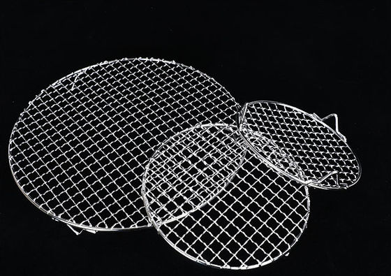 Stainless Steel BBQ Crimped Wire Mesh 304 316 430 Food Grade