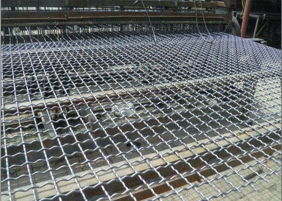 Stainless Steel 304 Lock Crimped Woven Wire Mesh for Mining Screens