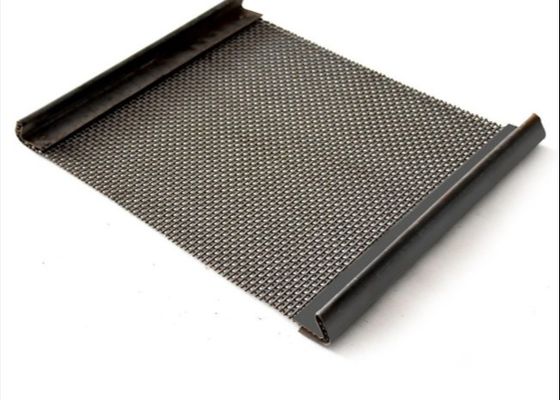 65Mn Carbon Steel Crimped Woven Wire Mesh for Crusher Screens