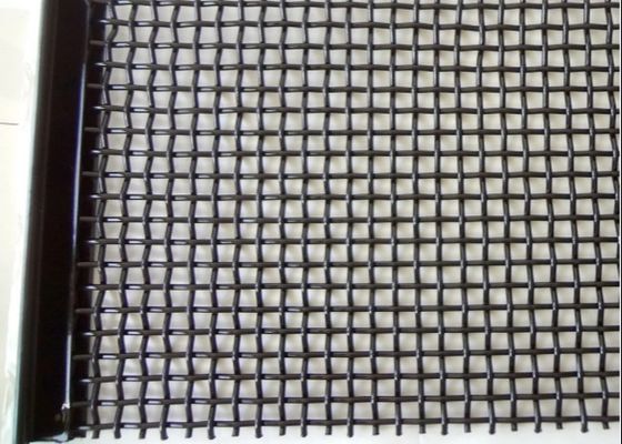 65Mn Carbon Steel Crimped Woven Wire Mesh for Crusher Screens