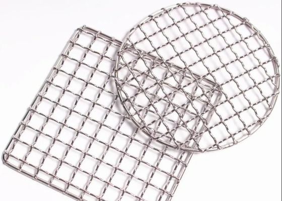 Stainless Steel 316 BBQ Grill Mesh Basket for Roasting Fish