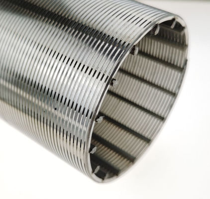 Self Cleaning Wedge Wire Basket Screen For Water Filter