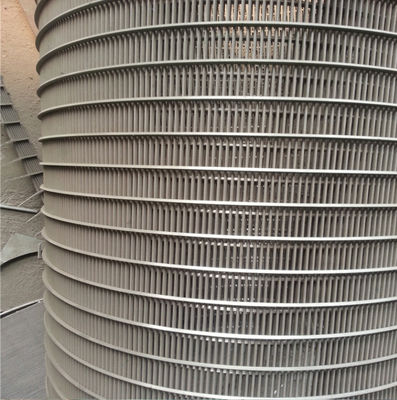 Factory V Filter Hole 304 Stainless Steel Wedge Shaped Curved Screen