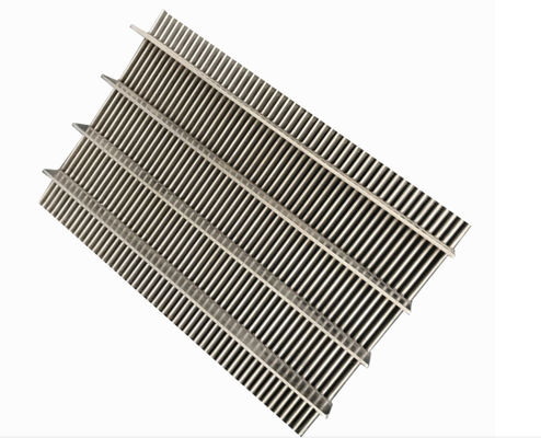Customizable Support Rod 304 Stainless Steel Wedge Wire Grates Panel Industrial Filter Customizable Dimensions