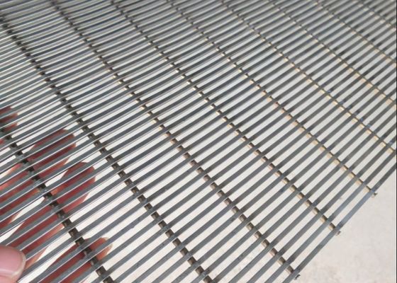 316 Stainless Steel Wedge Wire Screen 100 Micron Slot Flange