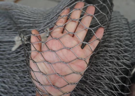 316L Stainless Steel Rope Wire Mesh 2x2 3x3 Hand Woven