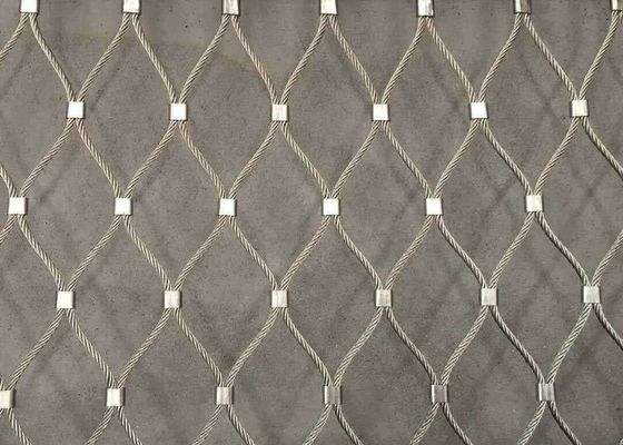 316L Stainless Steel Rope Wire Mesh 2x2 3x3 Hand Woven