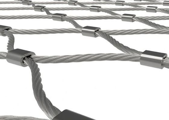 316L Stainless Steel Rope Wire Mesh 2x2 3x3 Hand Woven