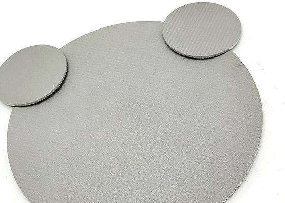 Stainless Steel Sintered Mesh Filter 0.5um 5um 20um Pore Size