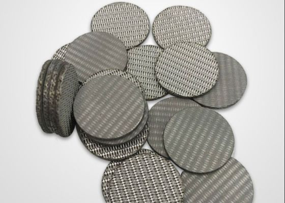 1 Micron Sintered Stainless Steel Filter 304 316L 0.5-200um Pore
