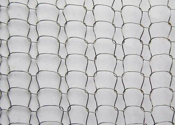 40mm 80mm SS Filter Mesh Woven Flat Knitted Wire Mesh Filter ISO9002