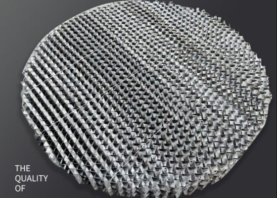 304 316 Stainless Steel Woven Structured Packing Wire Mesh 800x150mm