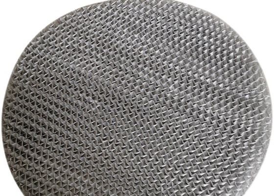 304 316 Stainless Steel Woven Structured Packing Wire Mesh 800x150mm