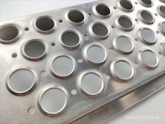 Galvanized Steel Roof Safety Walkway Grating with Round Holes