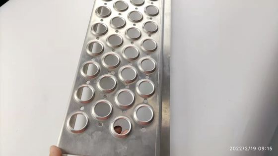 Galvanized Steel Roof Safety Walkway Grating with Round Holes