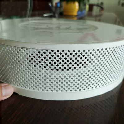 Small Hole Customized 2.03mm Perforated Metal Mesh Expanded For Speaker Grill