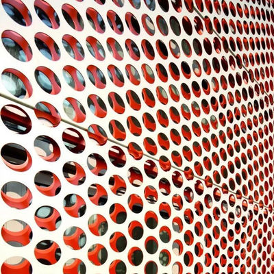 20 Gauge Round Hole Perforated Metal Mesh Sheet for Balcony