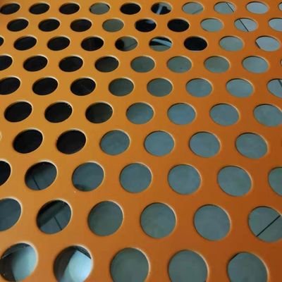 16 Gauge Soundproof Perforated Metal Plate - Carbon Steel, Galvanized