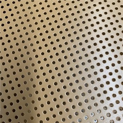 16 Gauge Soundproof Perforated Metal Plate - Carbon Steel, Galvanized