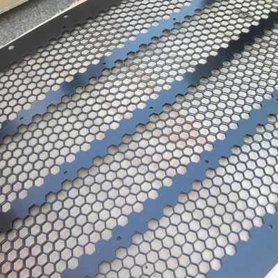16 Gauge Soundproof Perforated Metal Plate - Carbon Steel, Galvanized