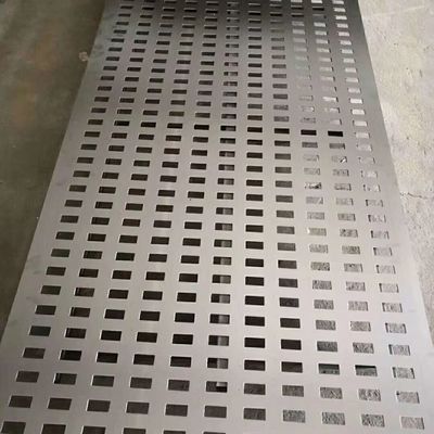 PVC Coated Aluminum Perforated Metal Sheet for Interior Decoration