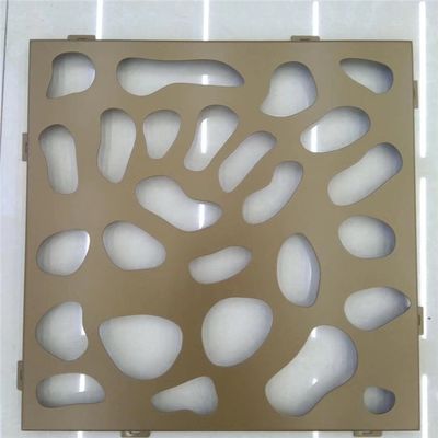 PVC Coated Aluminum Perforated Metal Sheet for Interior Decoration